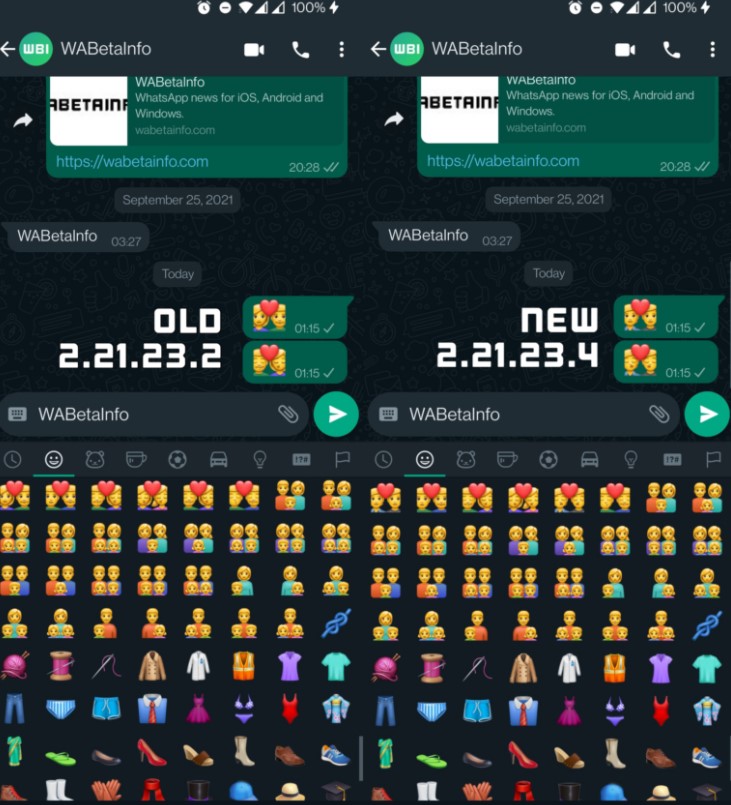 WhatsApp tendrá emojis no binarios