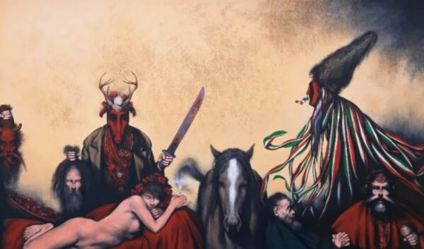 obra El Tastuán y la Niña de Jerez de Rafael Coronel