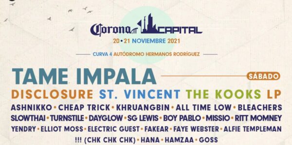 St- Vincent en el Corona Capital 2021