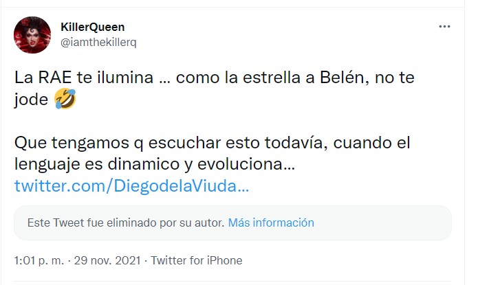 Killer Queen comentario Ana Ruiz Lingo