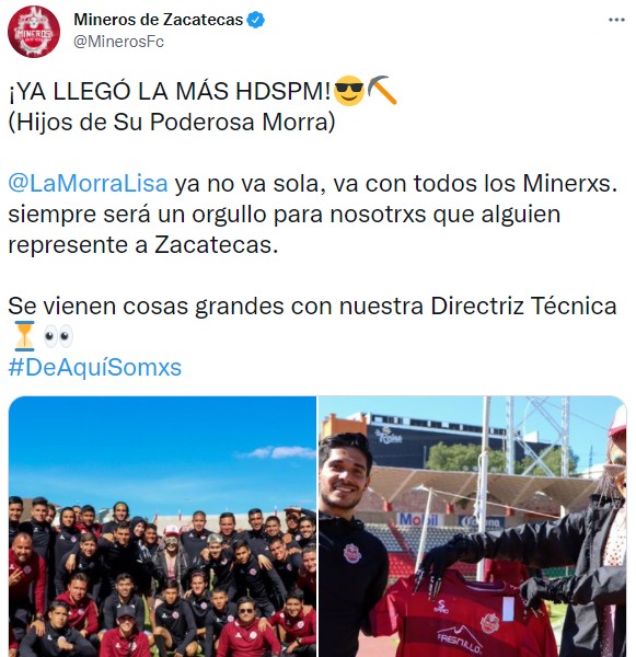 tuit mineros la morra lisa