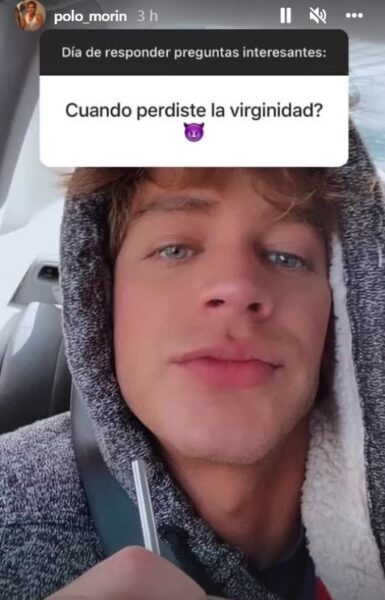 Polo Morín habla sobre su primer beso.