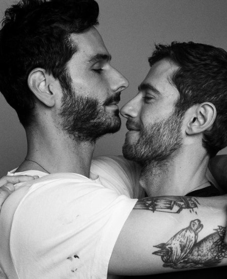 Landon Ross publicó foto con su novio Julian Morris