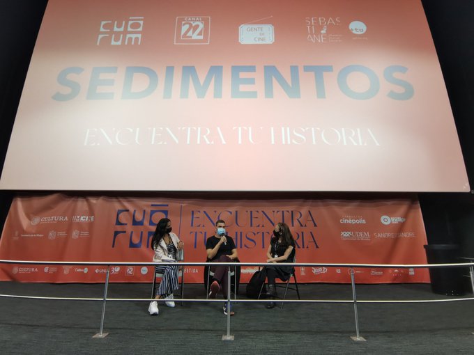 Adrián Silvestre el conversatorio sobre sedimentos en Cuórum Morelia