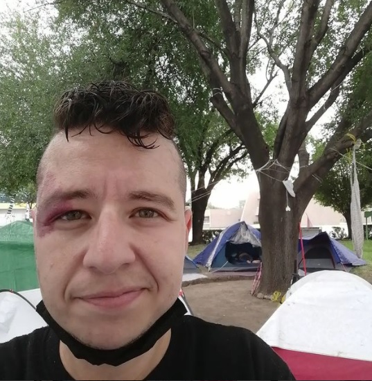 rifa para apoyar plantón trans de Loren Daniel