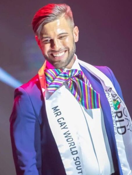  Sudafricano Louw Breytenbach ganador de Mir Gay World 2021 renunció al título