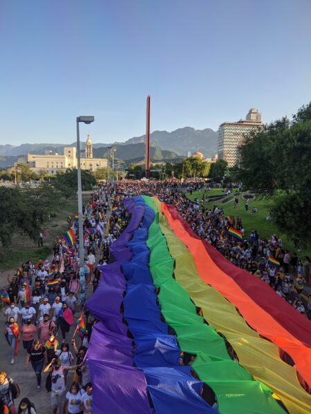 marcha diversidad monterrey lgbt 2021 manifestaciones