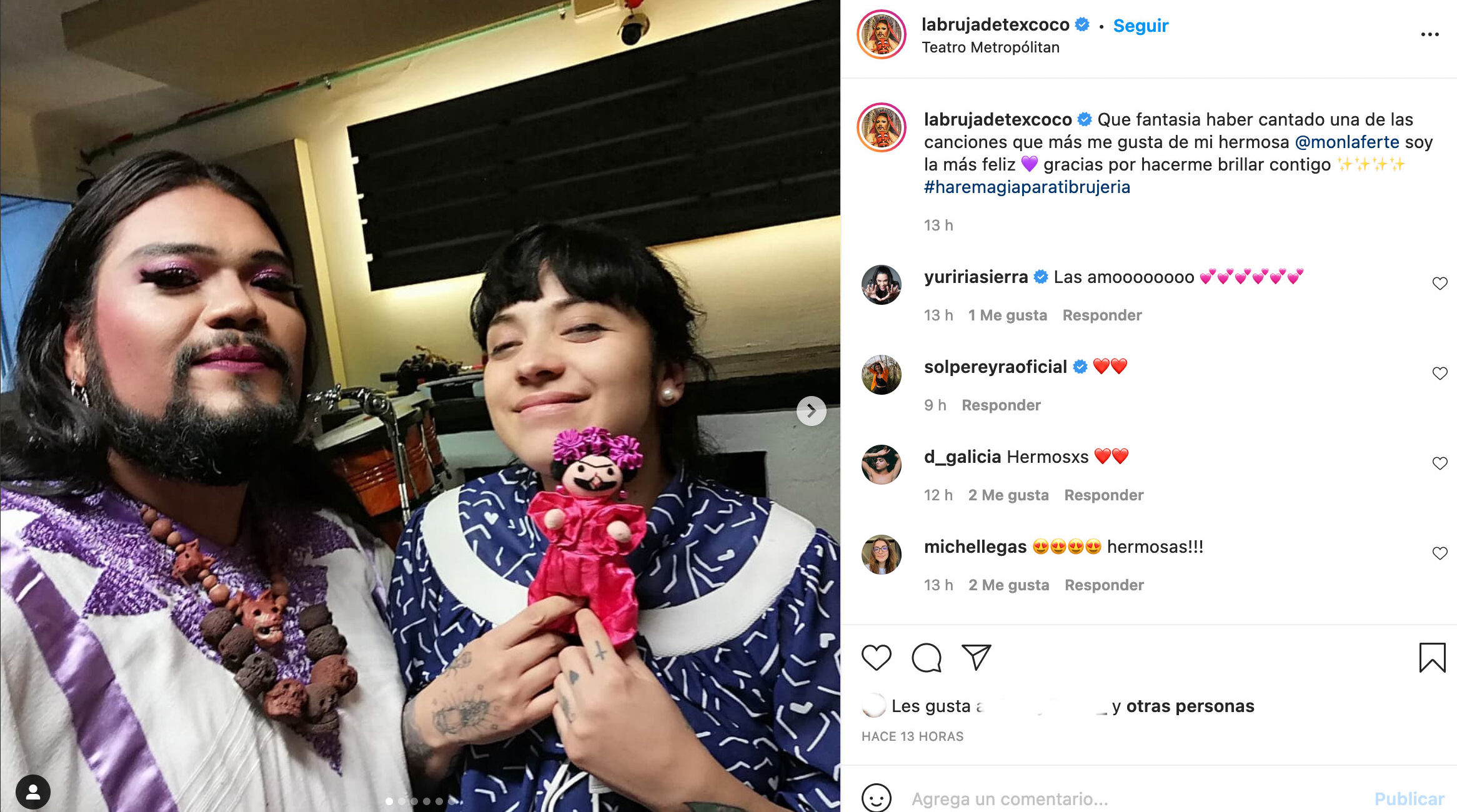 mon laferte bruja der texcoco