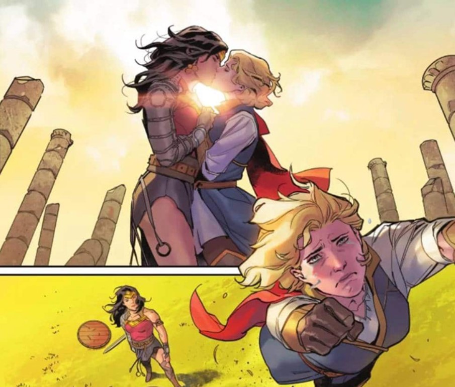 Mujer Maravilla y su novia la Princesa Zala 