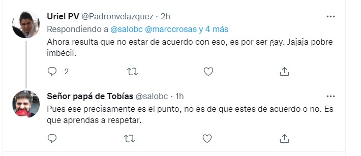 En Twitter humillaron a joven lesbofóbico