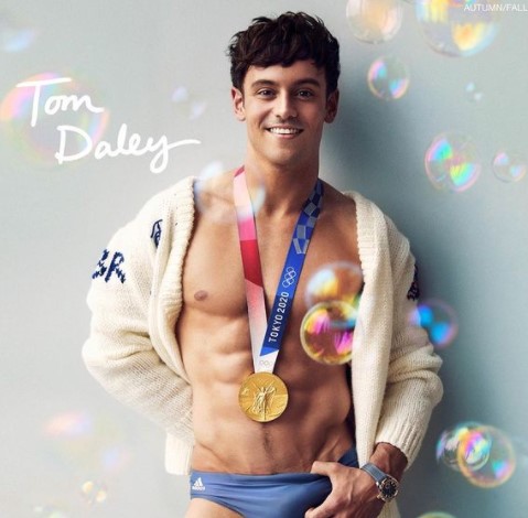 Tom Daley clavadista británico