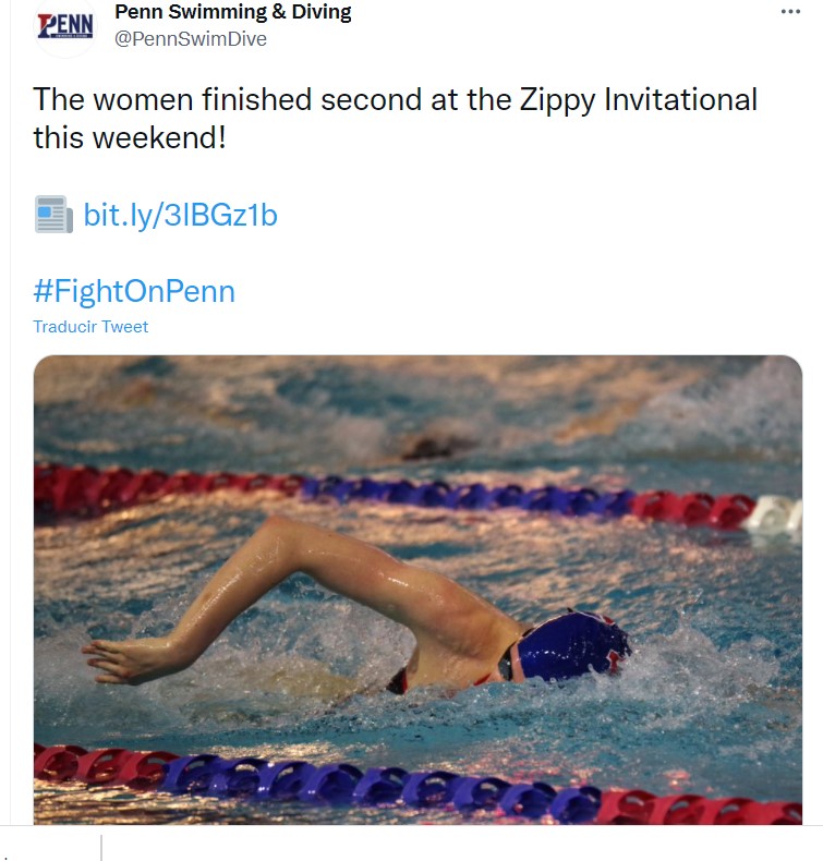 Lia Thomas nadadora Trans rompe récords en Pensilvania, Estados Unidos