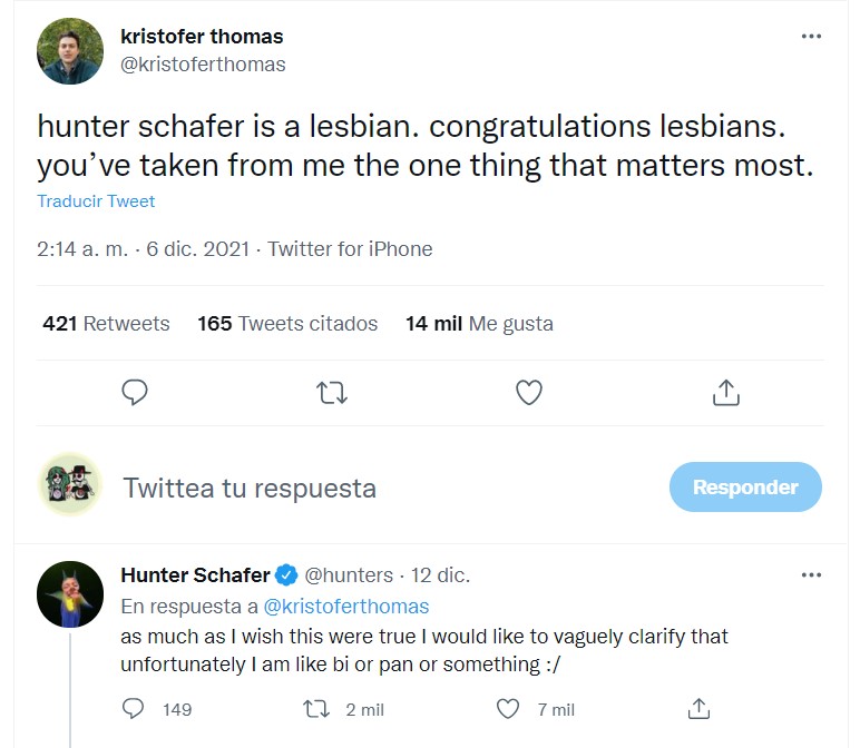 Hunter Schafer dijo que es bisexual o pansexual