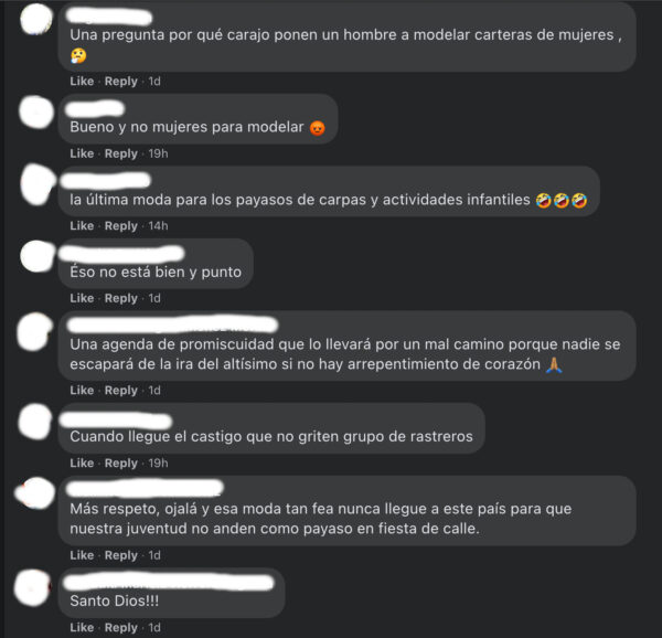 bad bunny homofóbico vogue bolsas facebook