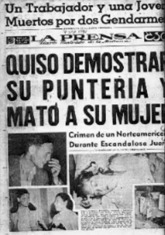 Asesinato de la pareja de William Burroughs