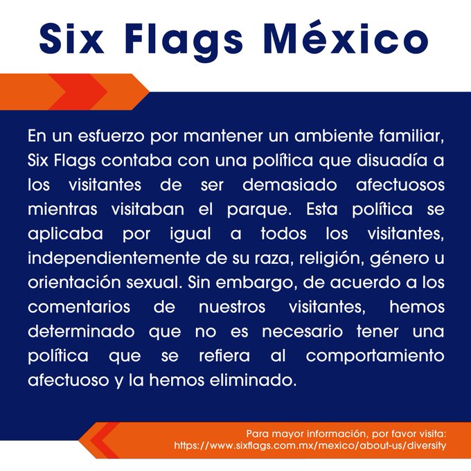 Discriminación a pareja gay en Six Flags México