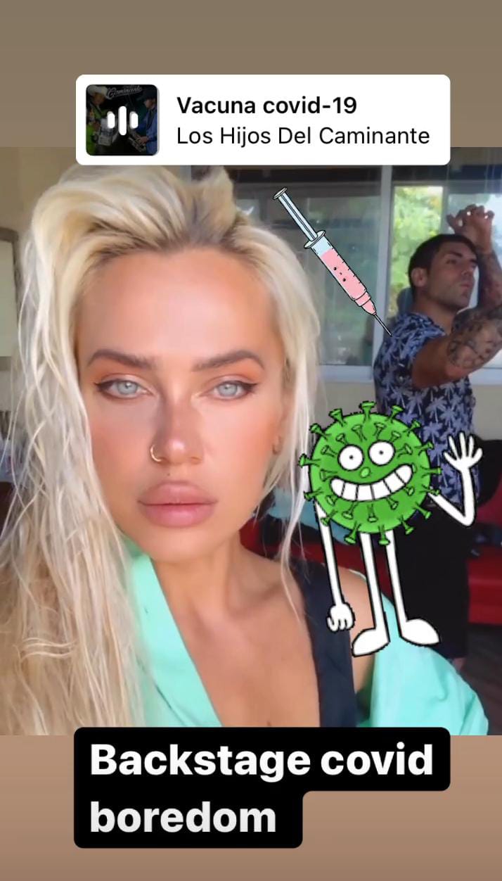 Dadvian Esparza, veneno en el programa La más draga (L;MD), muestra efectos del COVID-19