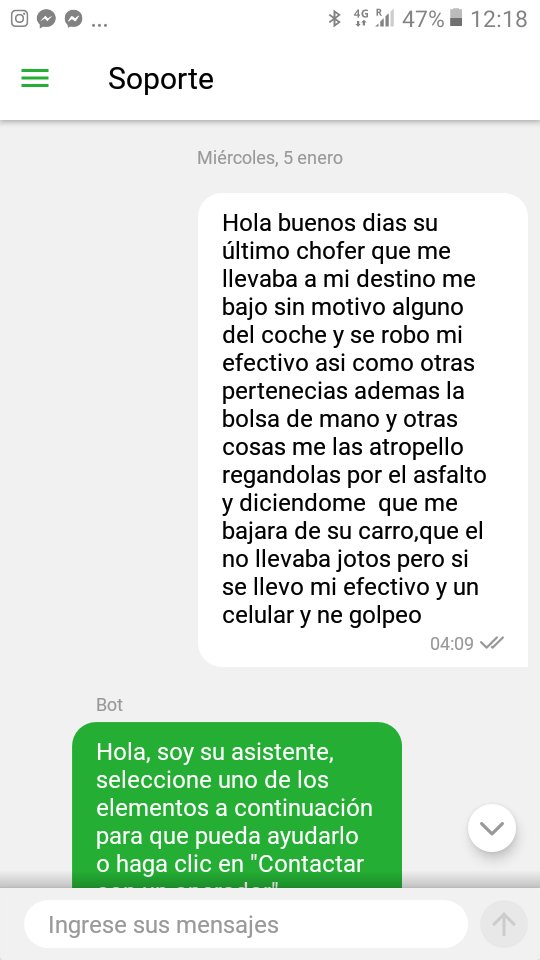 Conductor de InDriver golpeó a mujer trans