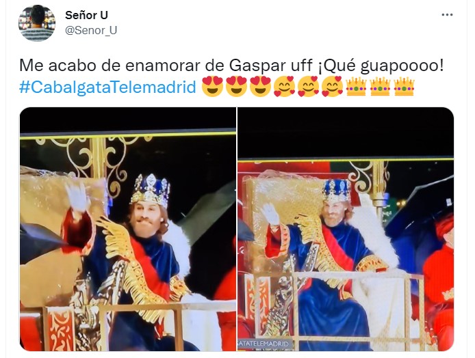 Gaspar, el rey Mago causó sensación