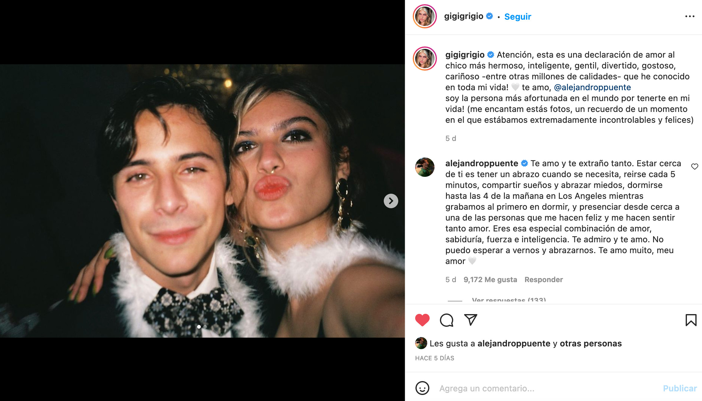 giovanna grigio alejandro puente pareja actores actrices rebelde vida real novia novio