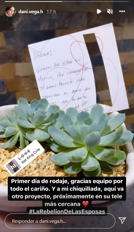 Detalle de la producción para Daniela Vega