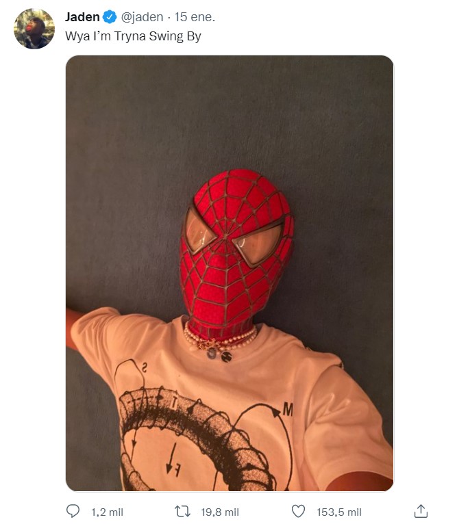Jaden Smith podría ser Spider-Man
