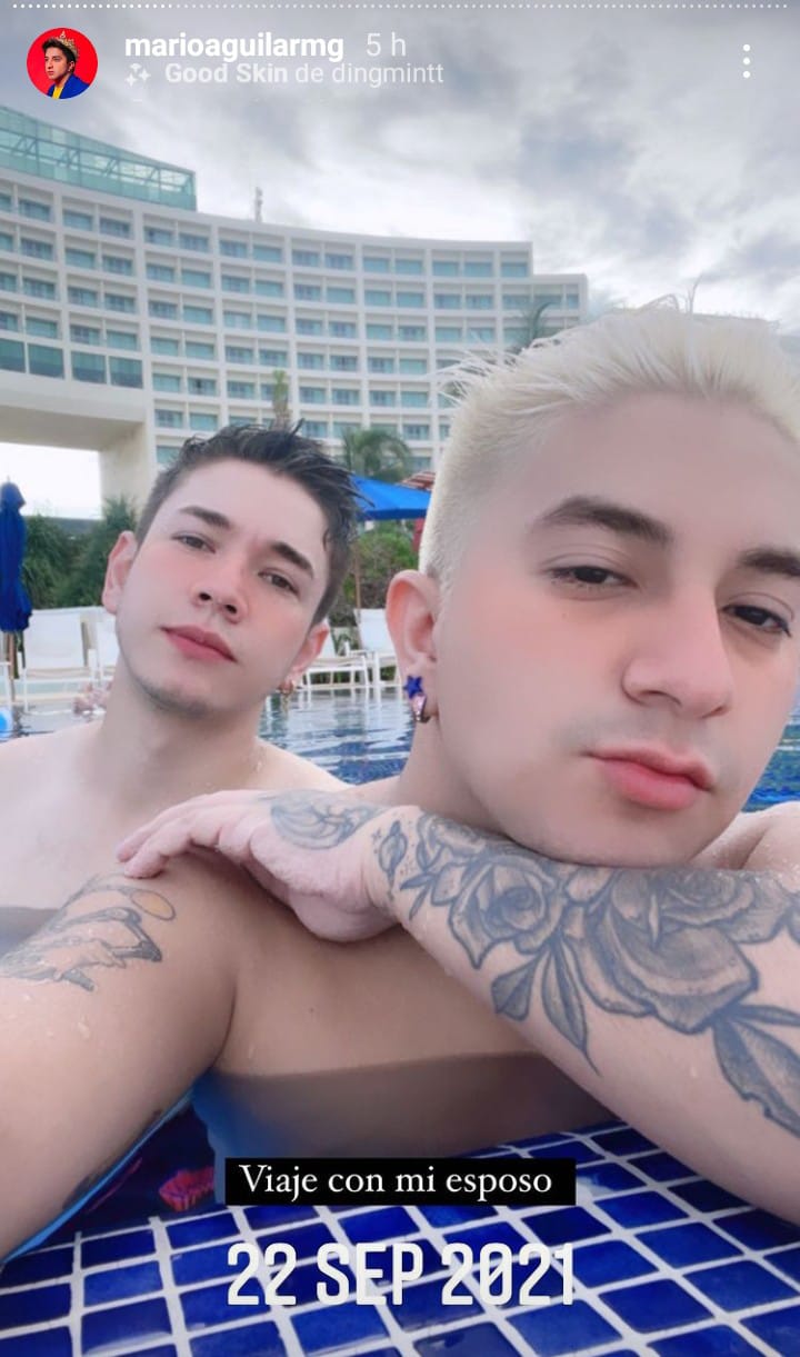 El youtuber Mario Aguilar de vacaciones