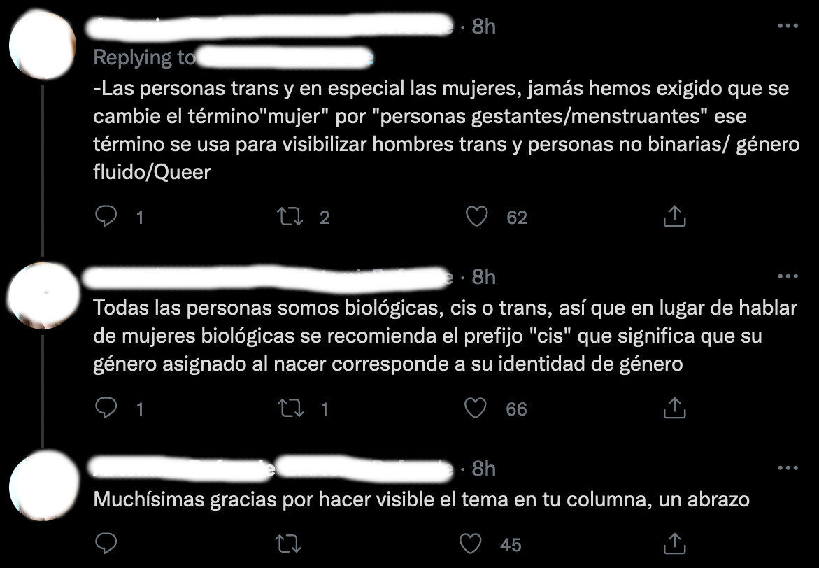 observaciones personas trans sabina berman enero columna 2022