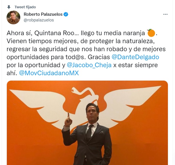Roberto Palazuelos precandidato a gobernador de Quintana Roo