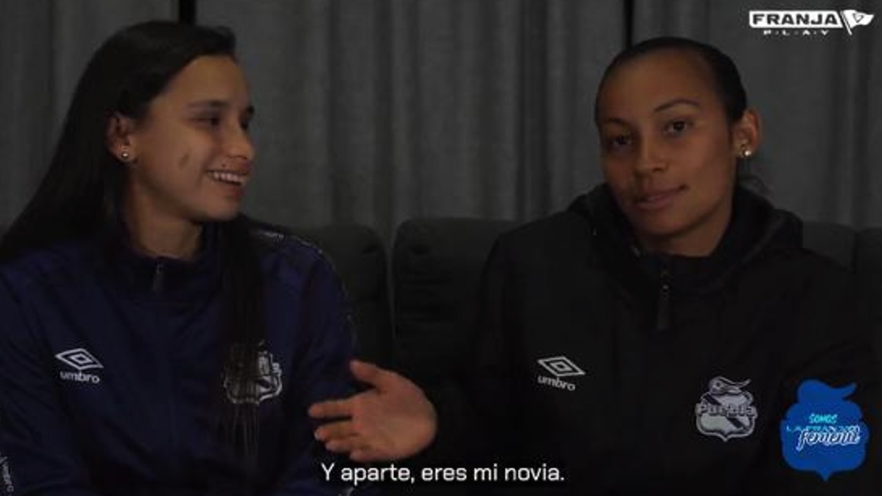 Viri Kloss y Verónica Martins novias lesbianas del Puebla Femenil