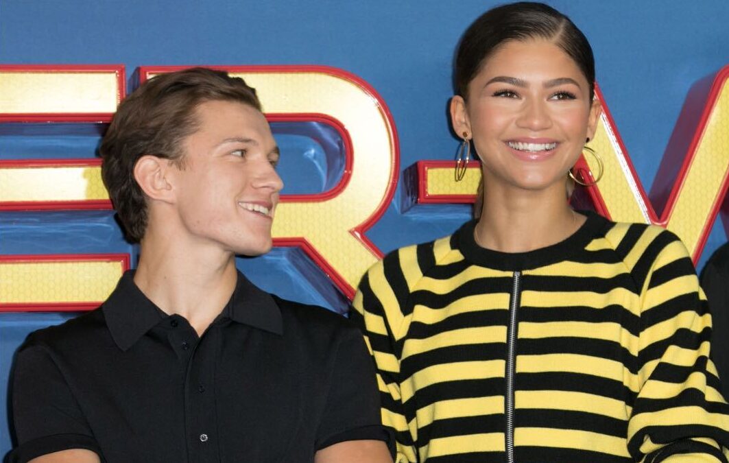 tom holland zendaya spider man fotos historia de amor romance madrid 2017