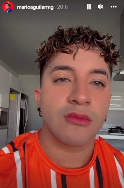 Mario Aguilar con cambio de look evolución fotos