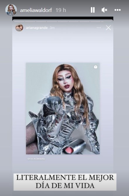 Ariana Grande comparte foto de drag mexicana