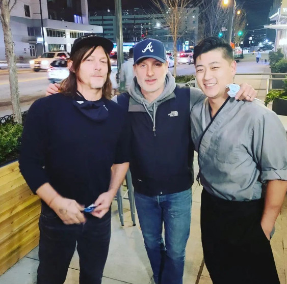 andrew lincoln norman actores the walking dead fotos hoy en día