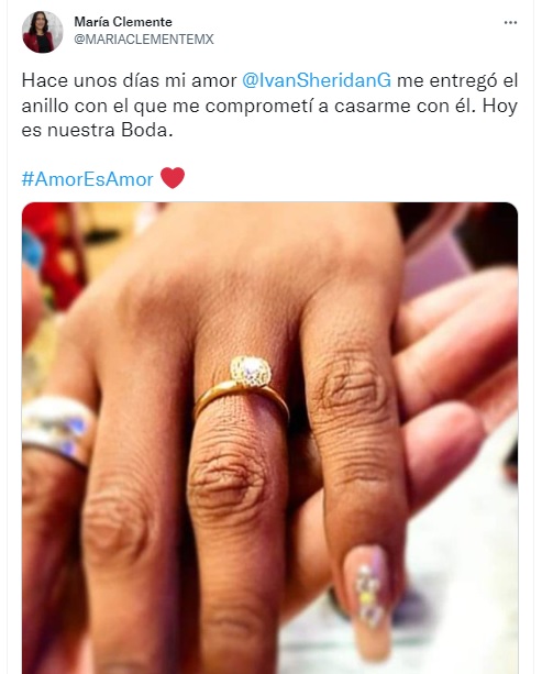 Iván Sheridan pareja de la diputada María Clemente