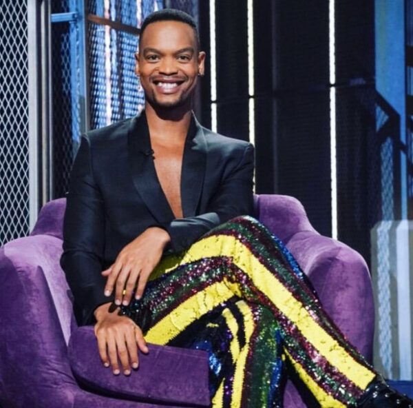 Bailarín gay Johannes Radebe con el que bailará Andrew Garfield