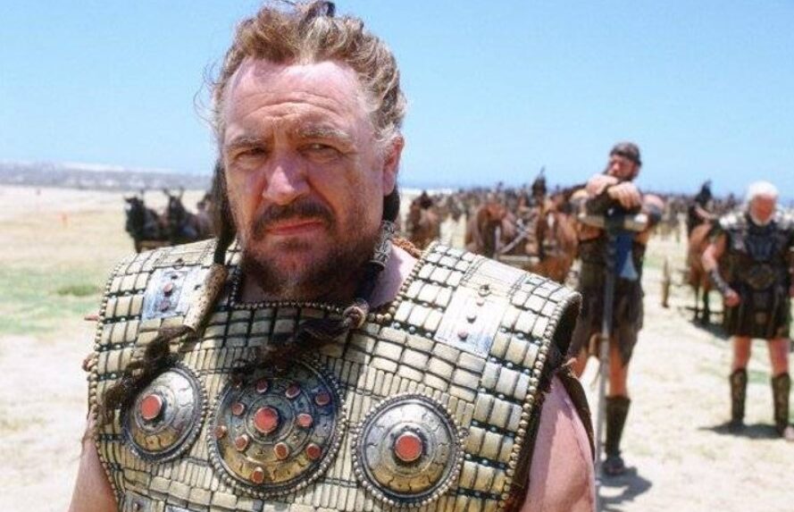 Brian Cox como Agamenón en Troya