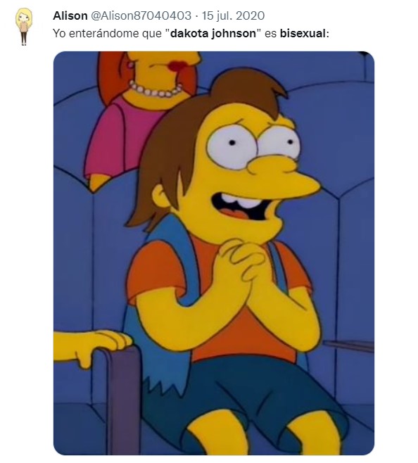 tuit sobre bisexualidad de Dakota Johnson