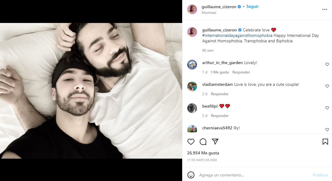 Guillaume Cizeron patinador gay