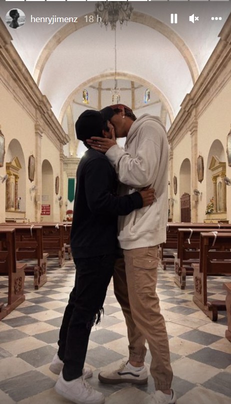 Henry Jiménez polémica por beso gay en Campeche 