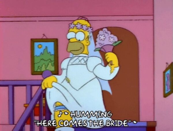 homero vestido novia cosas no hacer primera cita