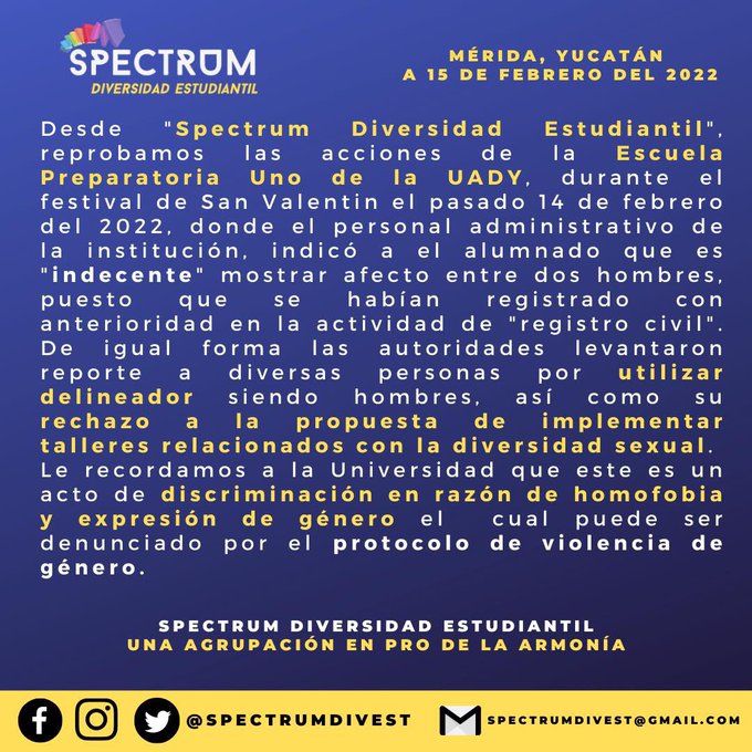 Homofobia en la prepa 1 de yucatán