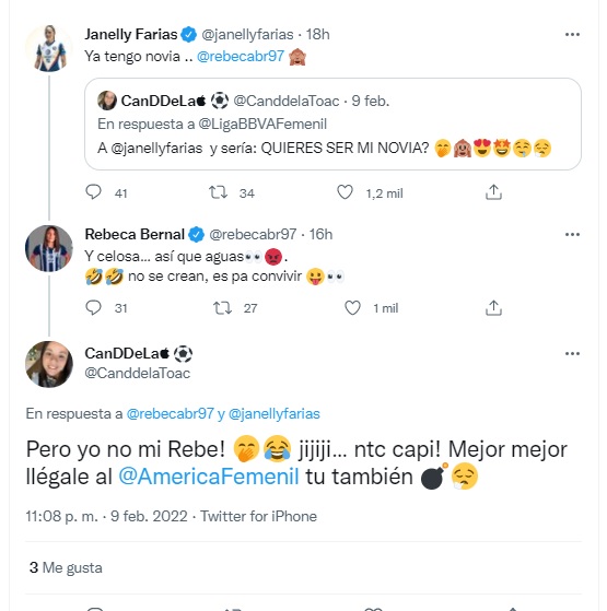 Fan del América se le declara a Janelly Farías