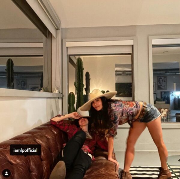 Julieta y LP en los Ángeles