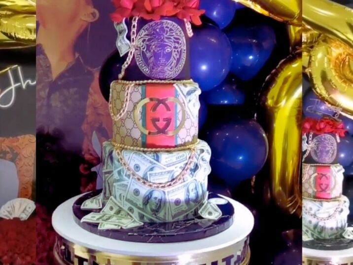 Pastel de cumpleaños de Grupo Firme