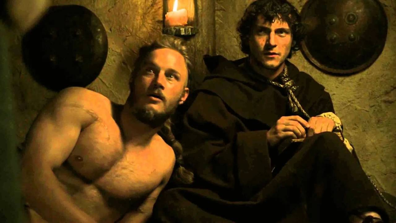 Ragnar Lothbrok y Athelstan son bisexuales en Vikingos