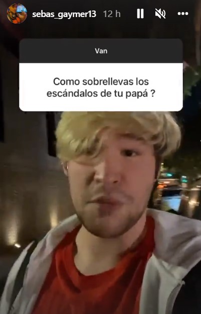 Sebastián Adame habla en Instagram de los escándalos de su papá Alfredo Adame