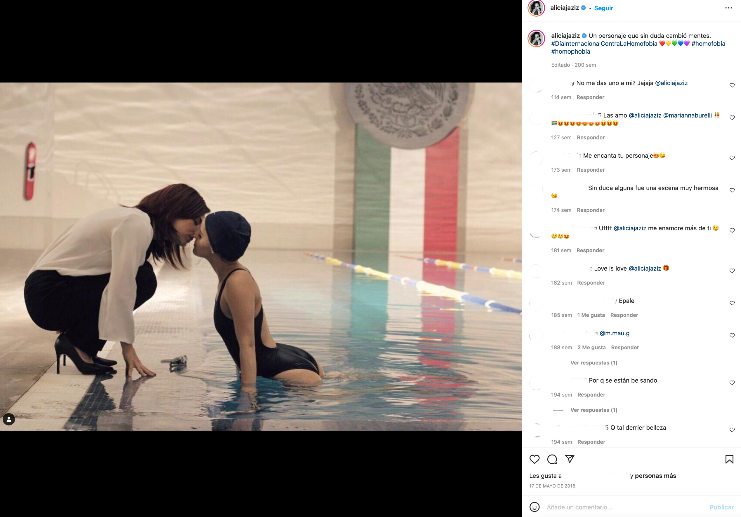 actrices bisexuales mexicanas orientación sexual alicia jazz