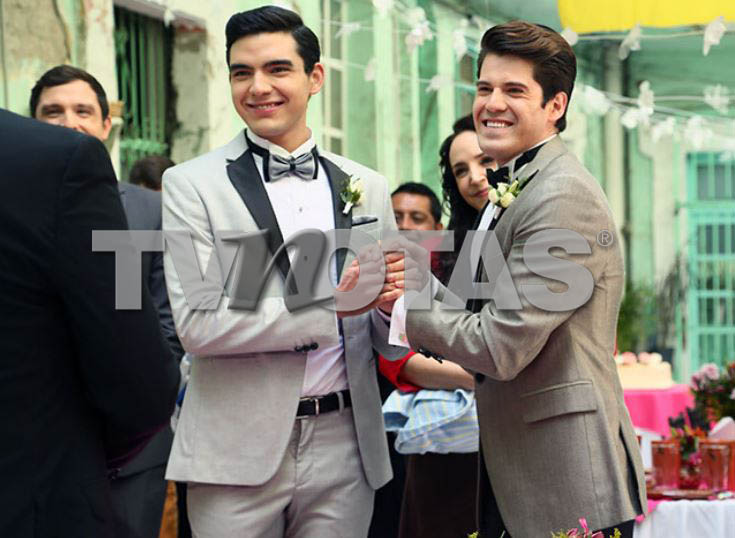 Óscar y Eddie personajes gay de Contigo Sí tendrán boda gay en gran final