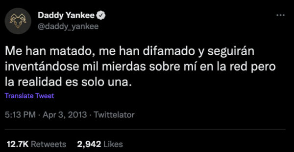 daddy yankee orientación sexual gay 2013 twitter rumor
